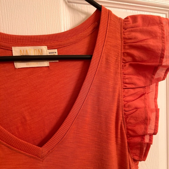 Nation LTD Rylan Tank NWOT XS Cayenne - Picture 5 of 5